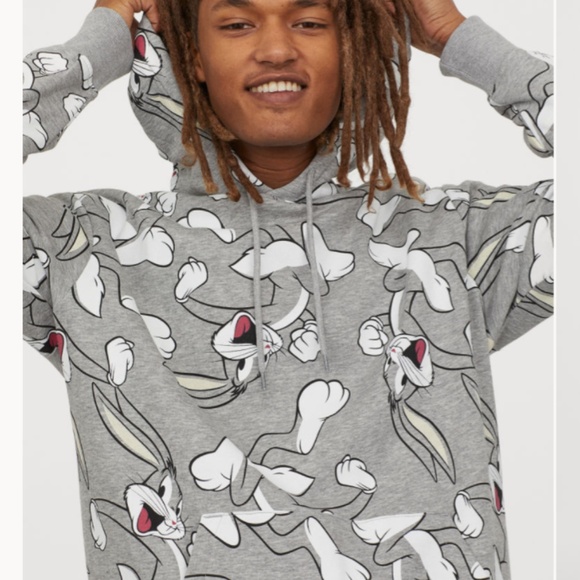 h\u0026m bugs bunny hoodie 